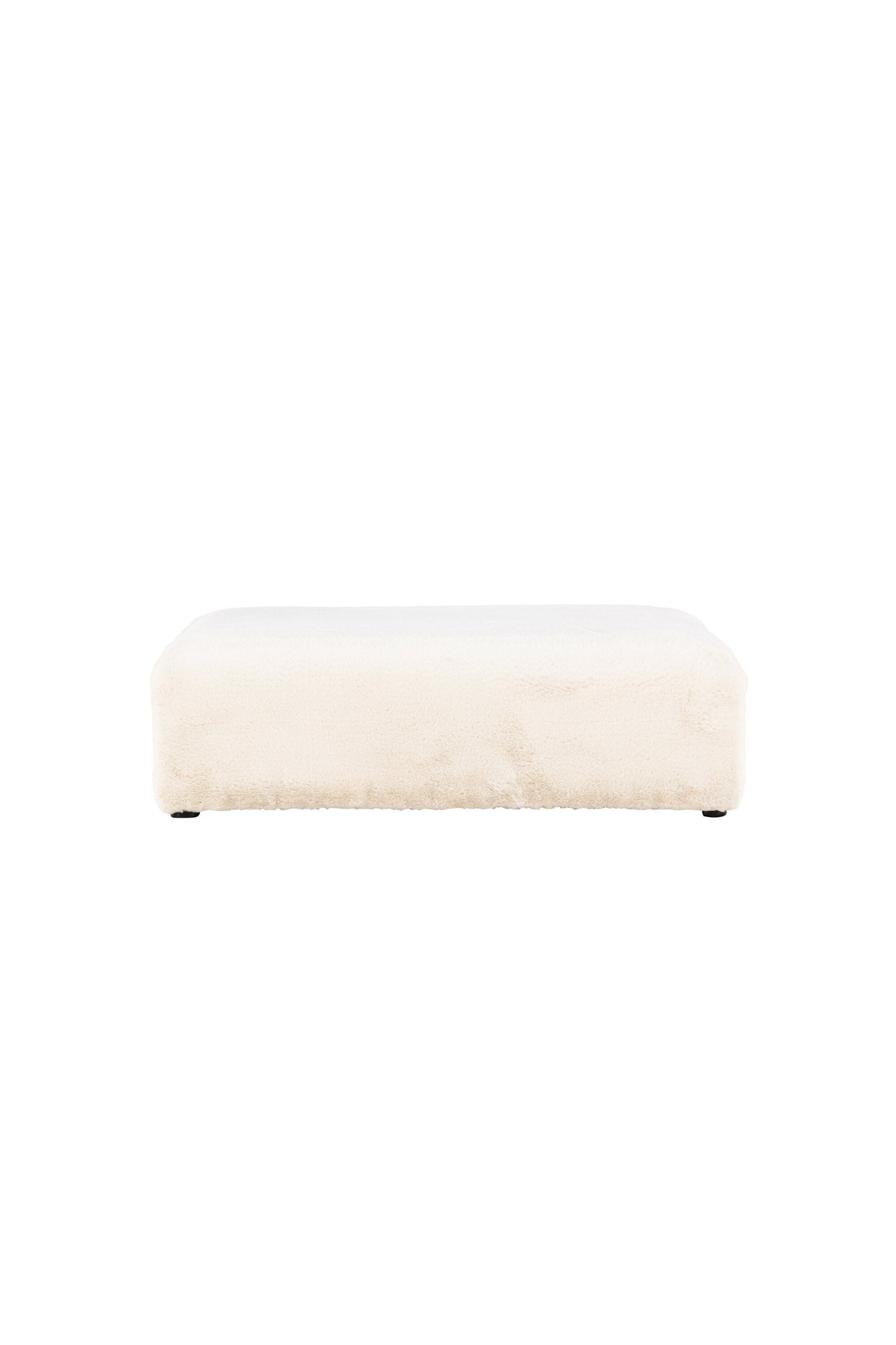 Davie Pouf - beige/Vlies - Ottomane / Poufs - ALVAHOME