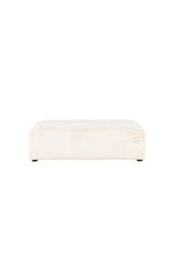 Davie Pouf - beige/Vlies - Ottomane / Poufs - ALVAHOME