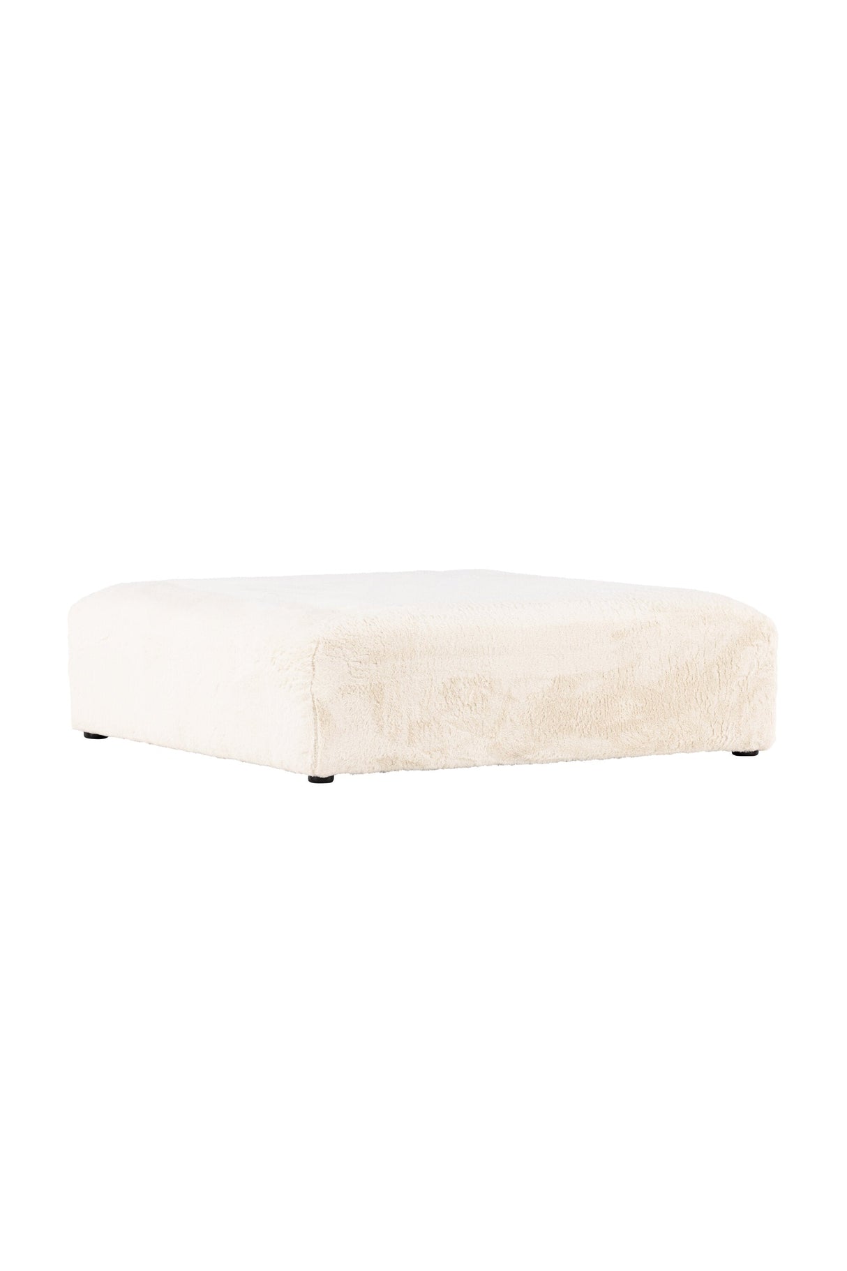 Davie Pouf - beige/Vlies - Ottomane / Poufs - ALVAHOME