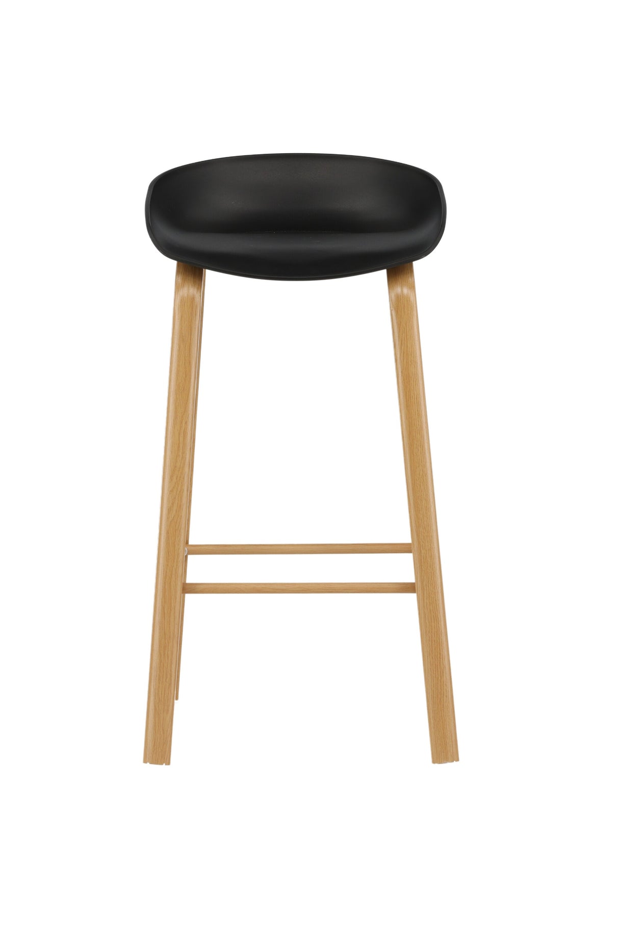 Decatur Barhocker - schwarz/Stahl - Barhocker - ALVAHOME