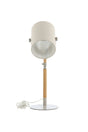 Dennis Tischlampe - beige/Polyester - Leinen - Tischlampen - ALVAHOME