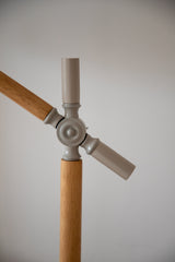 Dennis Tischlampe - beige/Polyester - Leinen - Tischlampen - ALVAHOME