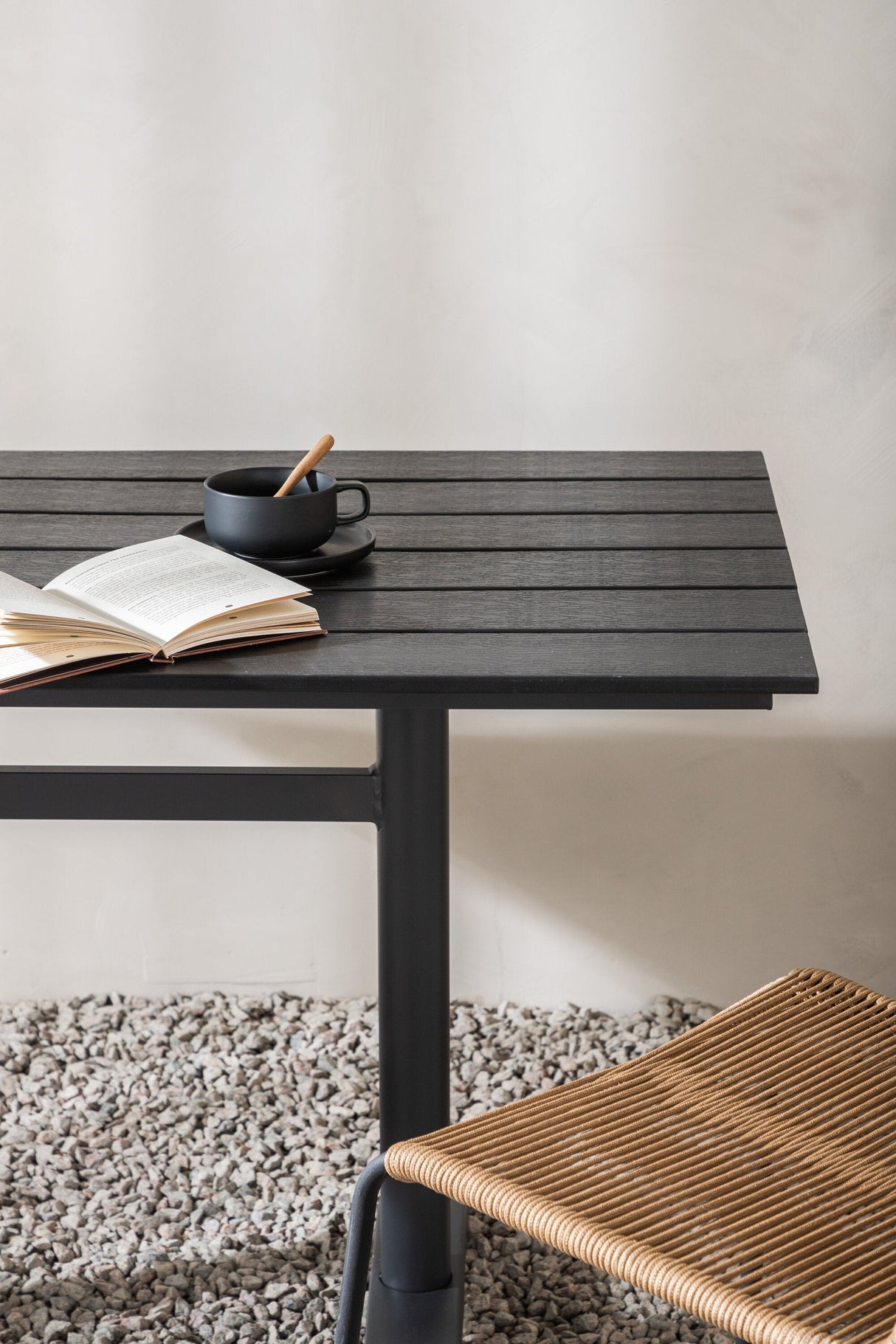 Denver Outdoor - Esstisch rechteckig - schwarz/Aluminum - Outdoor - Esstische (rechteckig) - ALVAHOME