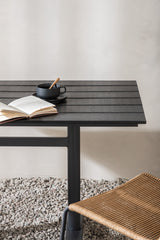 Denver Outdoor - Esstisch rechteckig - schwarz/Aluminum - Outdoor - Esstische (rechteckig) - ALVAHOME