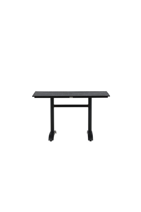 Denver Outdoor - Esstisch rechteckig - schwarz/Aluminum - Outdoor - Esstische (rechteckig) - ALVAHOME