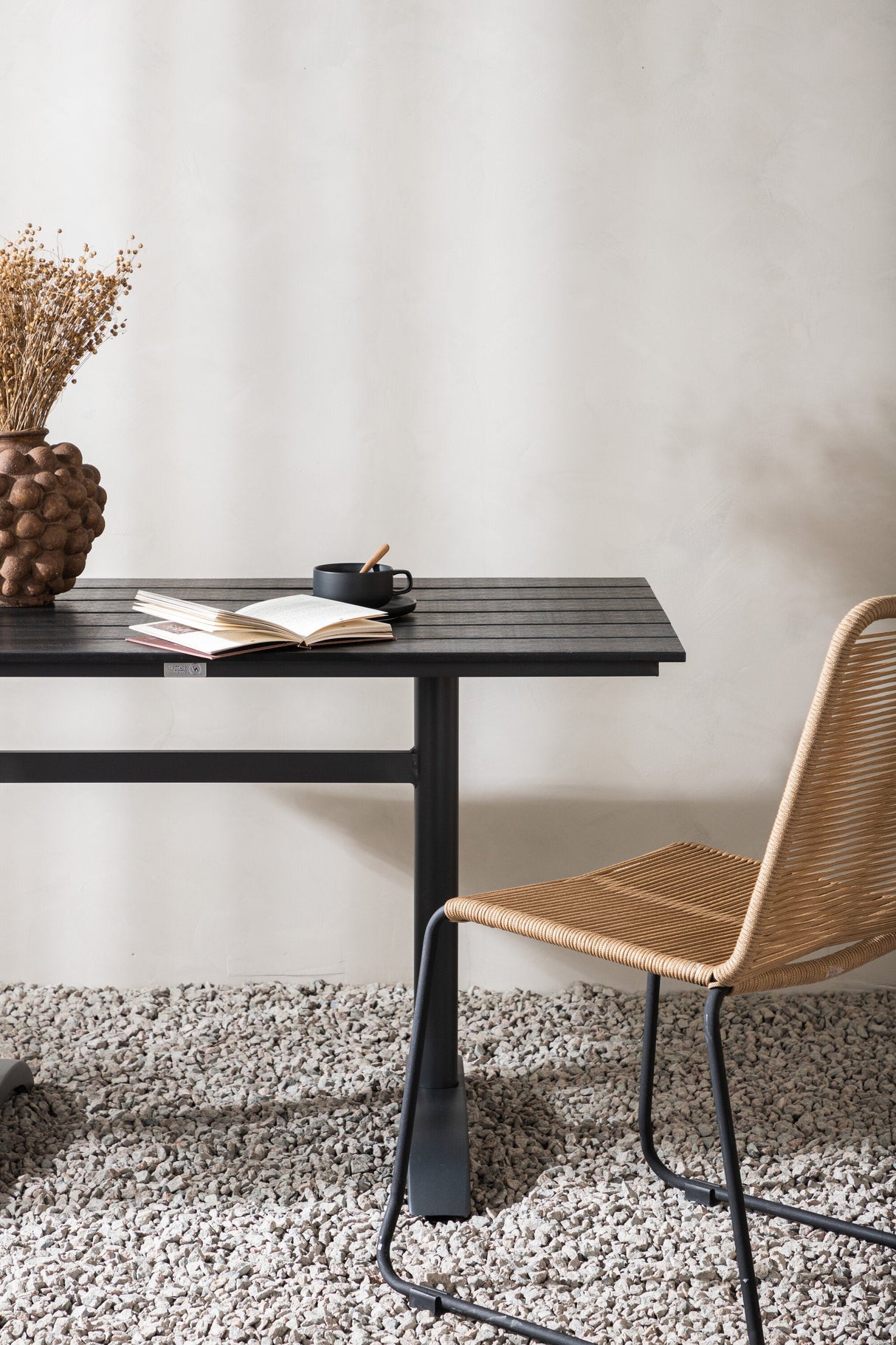 Denver Outdoor - Esstisch rechteckig - schwarz/Aluminum - Outdoor - Esstische (rechteckig) - ALVAHOME