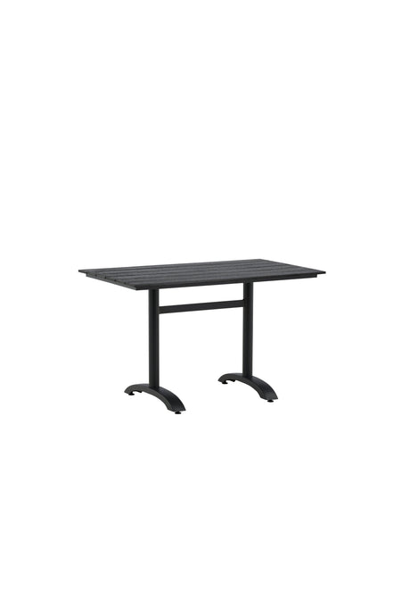 Denver Outdoor - Esstisch rechteckig - schwarz/Aluminum - Outdoor - Esstische (rechteckig) - ALVAHOME
