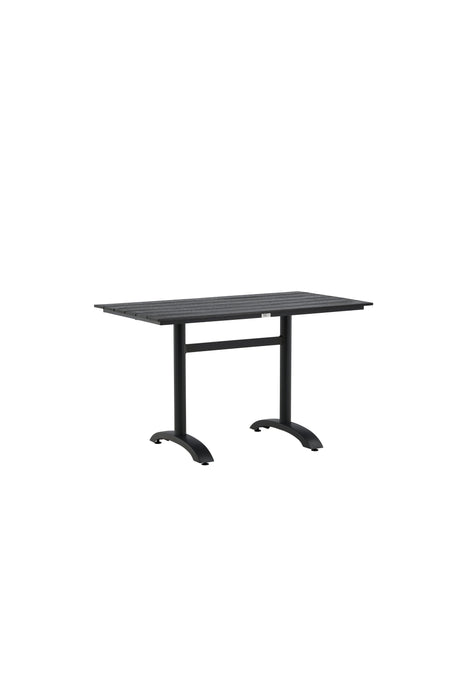 Denver Outdoor - Esstisch rechteckig - schwarz/Aluminum - Outdoor - Esstische (rechteckig) - ALVAHOME