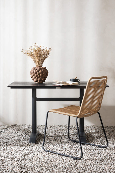 Denver Outdoor - Esstisch rechteckig - schwarz/Aluminum - Outdoor - Esstische (rechteckig) - ALVAHOME