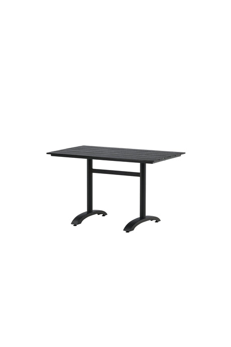 Denver Outdoor - Esstisch rechteckig - schwarz/Aluminum - Outdoor - Esstische (rechteckig) - ALVAHOME