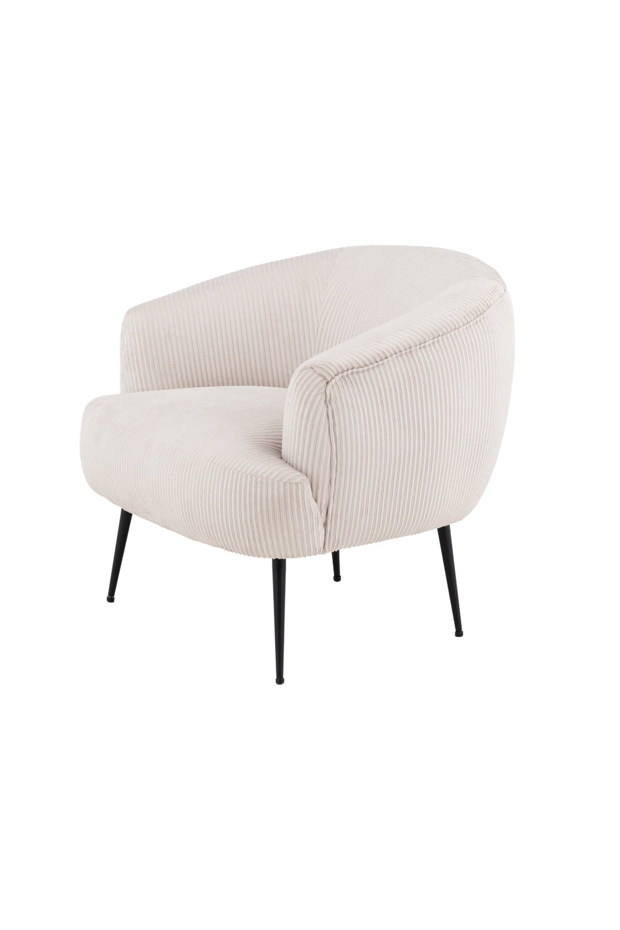 Derry Sessel - beige/Polyester - Kord - Sessel - ALVAHOME