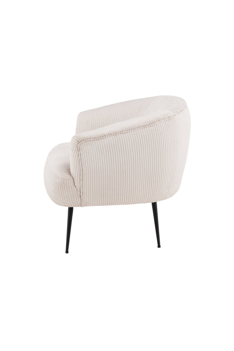 Derry Sessel - beige/Polyester - Kord - Sessel - ALVAHOME