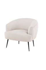Derry Sessel - beige/Polyester - Kord - Sessel - ALVAHOME