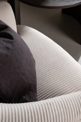 Derry Sessel - beige/Polyester - Kord - Sessel - ALVAHOME