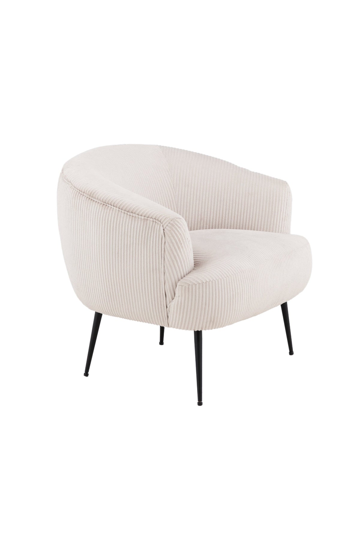 Derry Sessel - beige/Polyester - Kord - Sessel - ALVAHOME