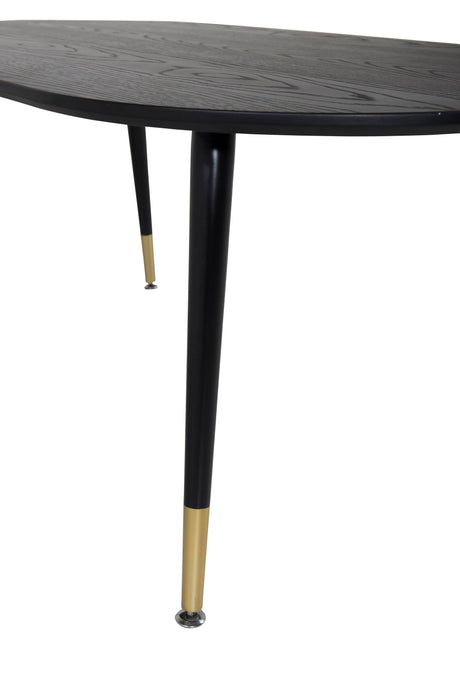 Dipp Couchtisch - schwarz/Furnier - Couchtische - ALVAHOME
