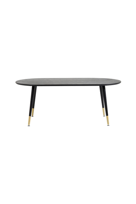 Dipp Couchtisch - schwarz/Furnier - Couchtische - ALVAHOME