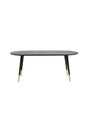 Dipp Couchtisch - schwarz/Furnier - Couchtische - ALVAHOME
