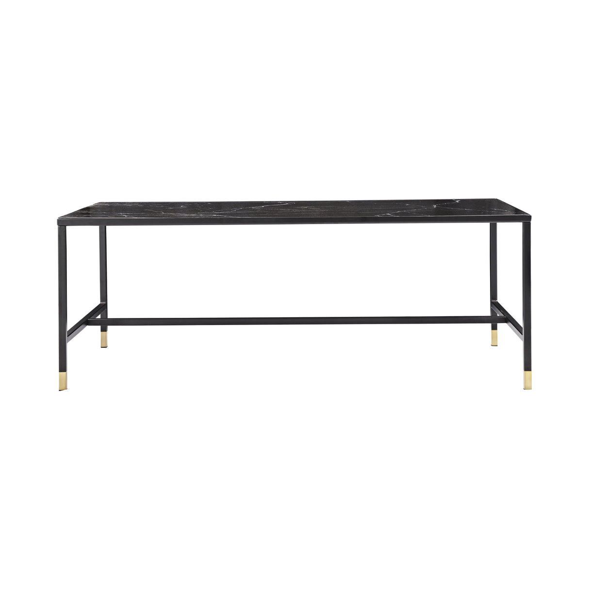 Dipp Couchtisch - schwarz/Stahl - Couchtische - ALVAHOME