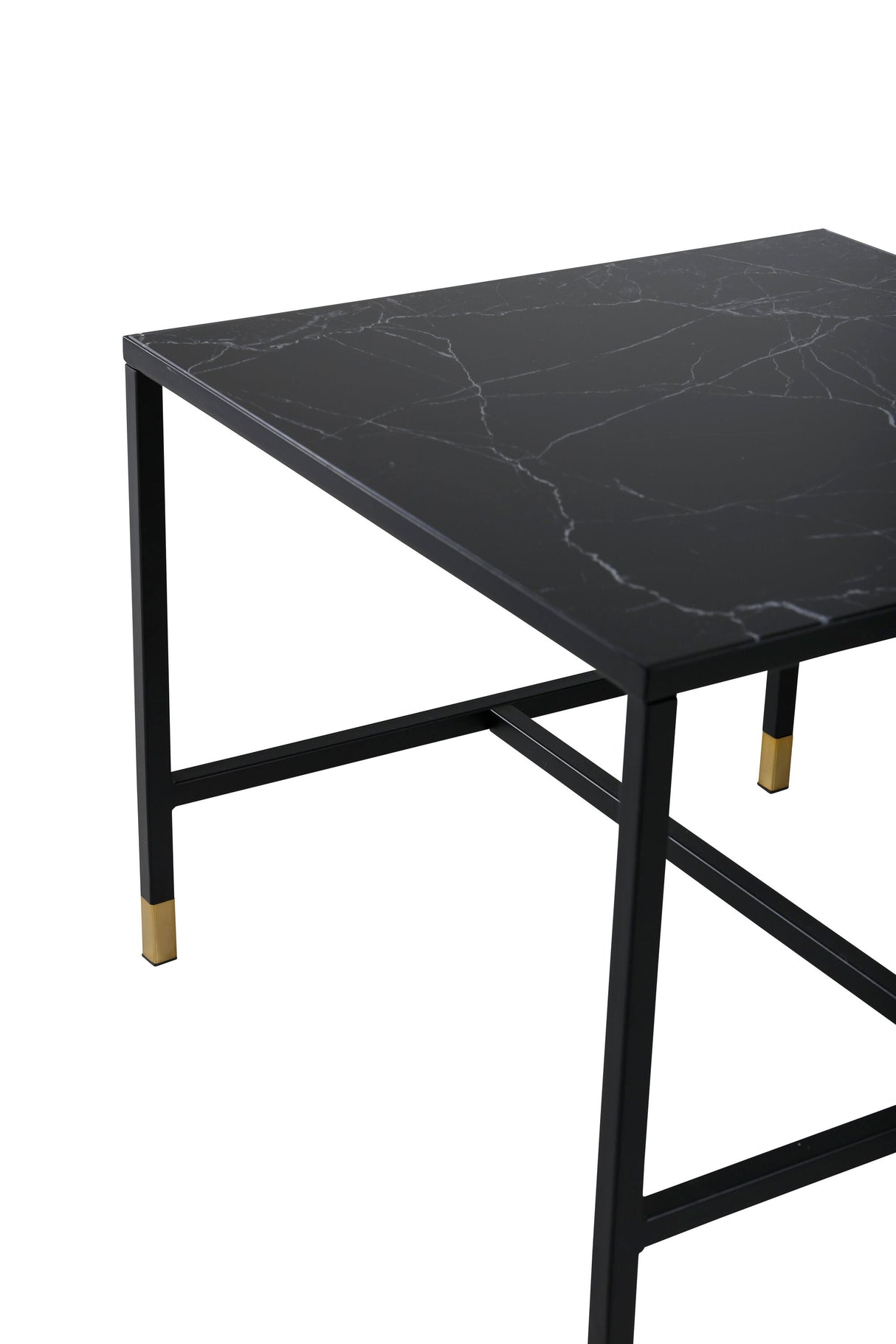 Dipp Couchtisch - schwarz/Stahl - Couchtische - ALVAHOME