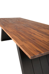 Doory Outdoor - Esstisch rechteckig - natur/Akazie - Outdoor - Esstische (rechteckig) - ALVAHOME