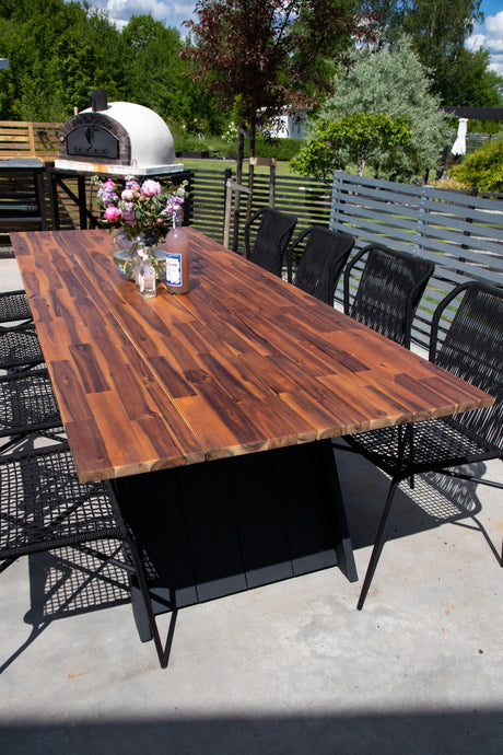 Doory Outdoor - Esstisch rechteckig - natur/Akazie - Outdoor - Esstische (rechteckig) - ALVAHOME