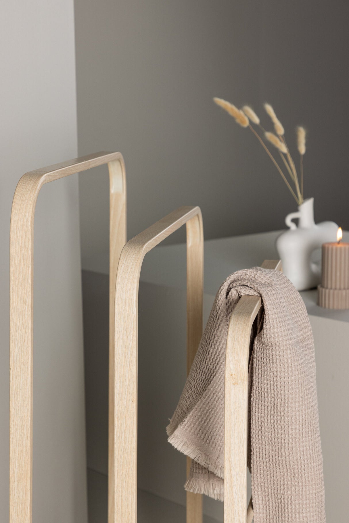 Drammen Kleiderständer - white - wash/Stahl - Kleiderständer - ALVAHOME