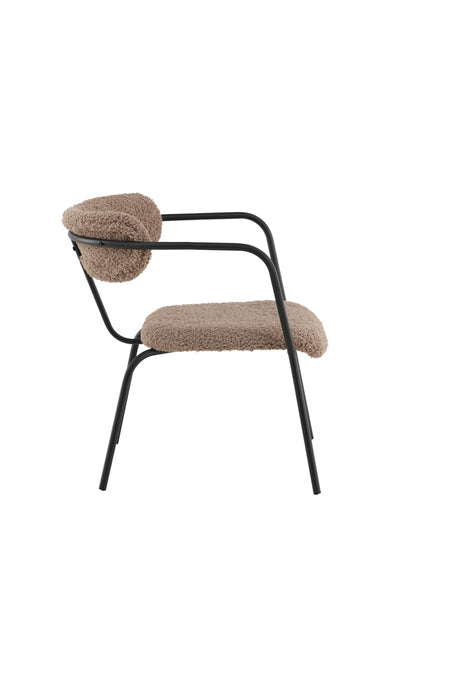 Duffy Sessel - braun/Polyester - Teddy - Sessel - ALVAHOME