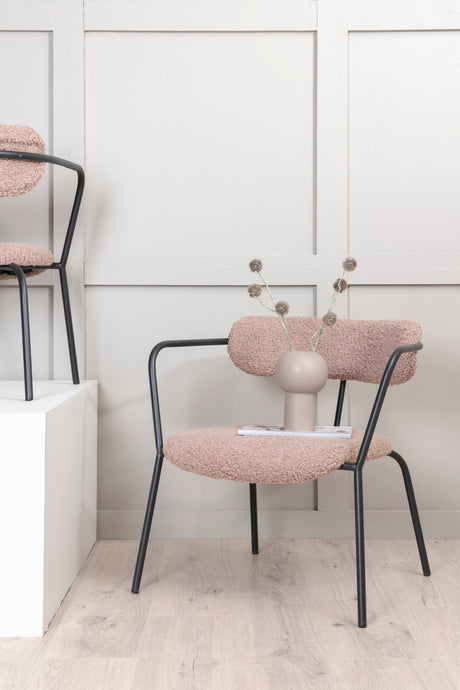 Duffy Sessel - braun/Polyester - Teddy - Sessel - ALVAHOME