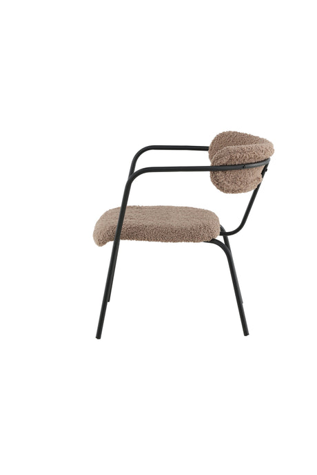 Duffy Sessel - braun/Polyester - Teddy - Sessel - ALVAHOME