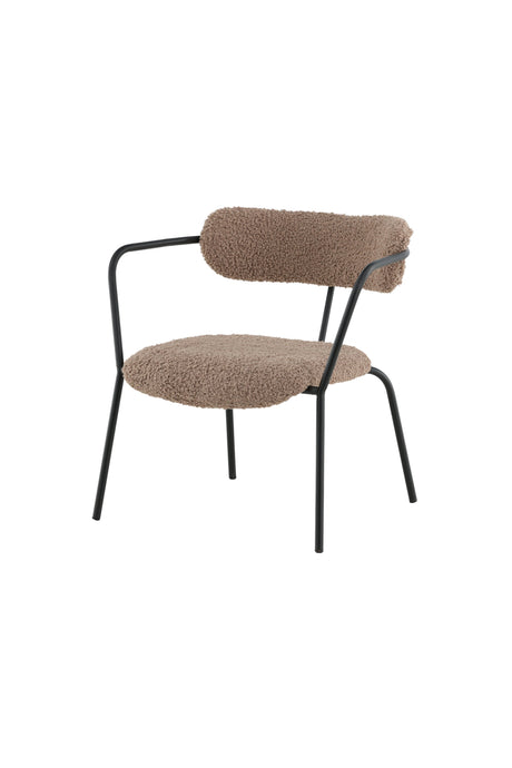 Duffy Sessel - braun/Polyester - Teddy - Sessel - ALVAHOME