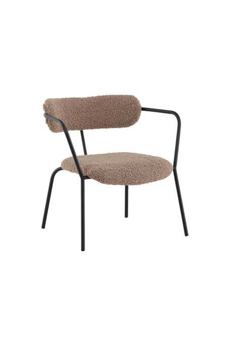 Duffy Sessel - braun/Polyester - Teddy - Sessel - ALVAHOME