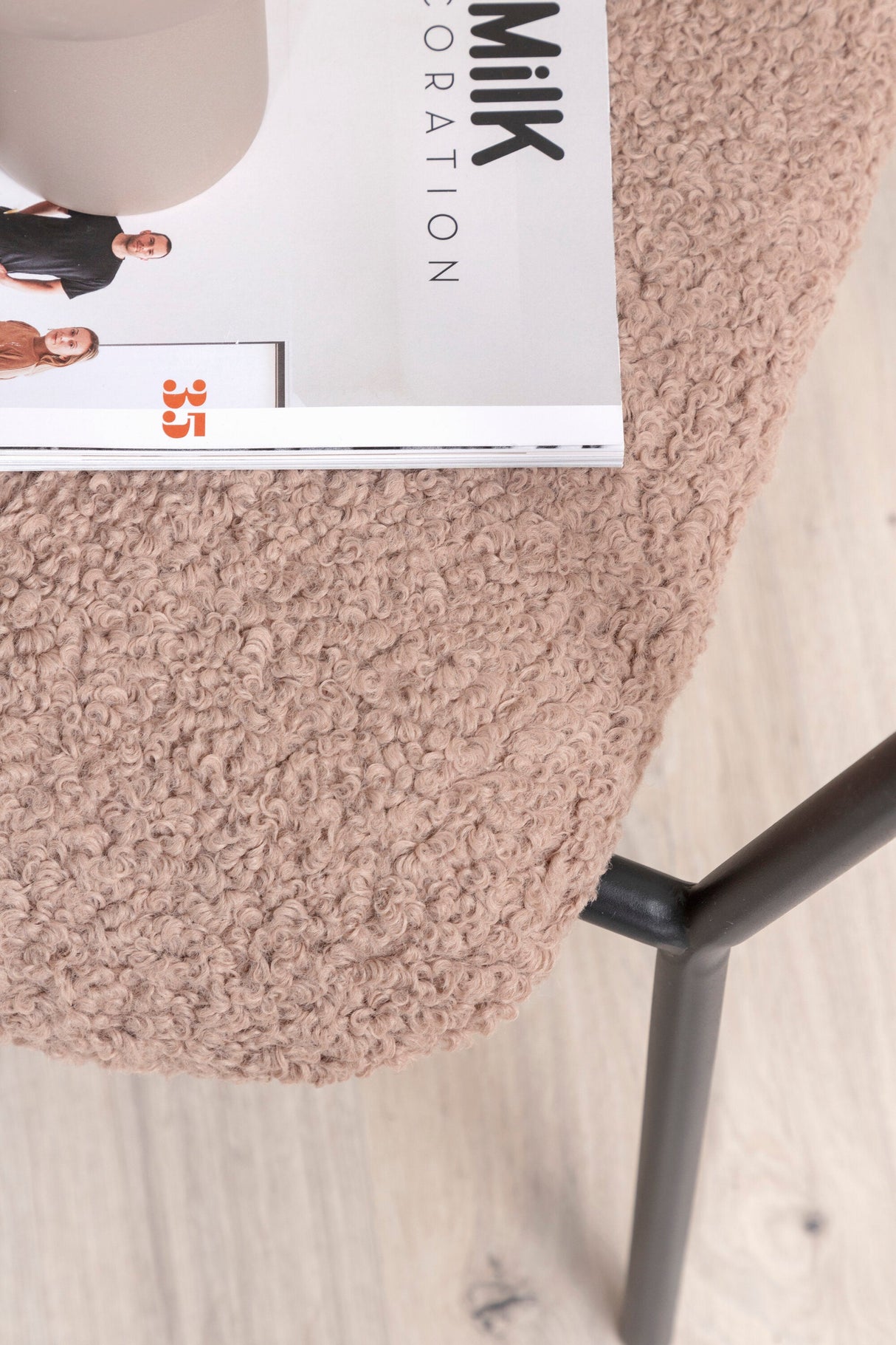 Duffy Sessel - braun/Polyester - Teddy - Sessel - ALVAHOME