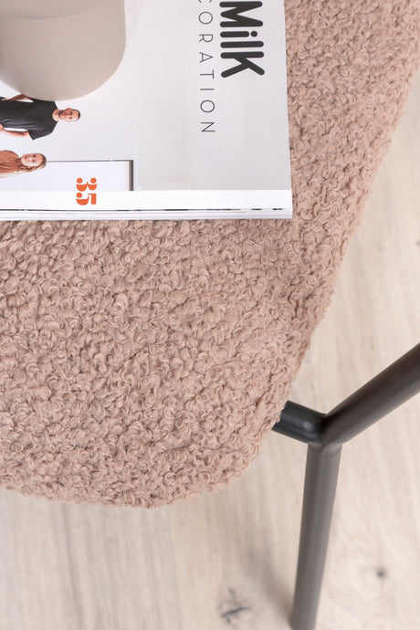 Duffy Sessel - braun/Polyester - Teddy - Sessel - ALVAHOME