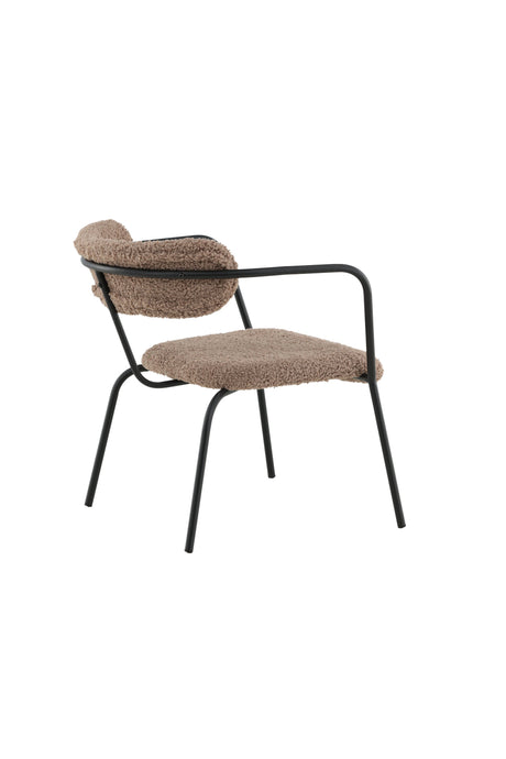 Duffy Sessel - braun/Polyester - Teddy - Sessel - ALVAHOME
