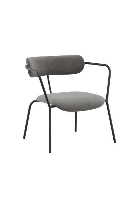 Duffy Sessel - grau/Polyester - Kord - Sessel - ALVAHOME