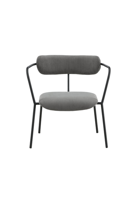 Duffy Sessel - grau/Polyester - Kord - Sessel - ALVAHOME