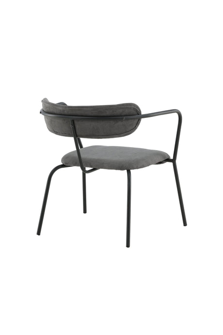 Duffy Sessel - grau/Polyester - Kord - Sessel - ALVAHOME