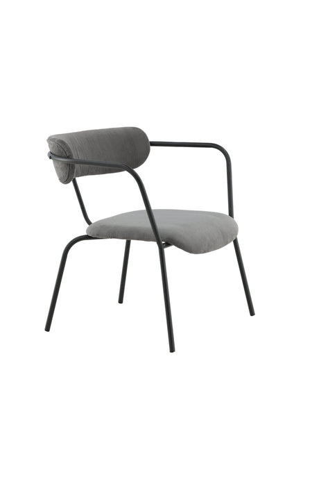 Duffy Sessel - grau/Polyester - Kord - Sessel - ALVAHOME