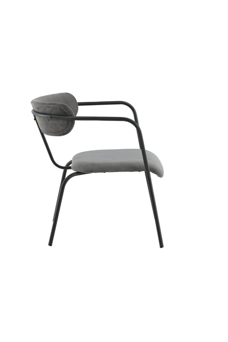 Duffy Sessel - grau/Polyester - Kord - Sessel - ALVAHOME