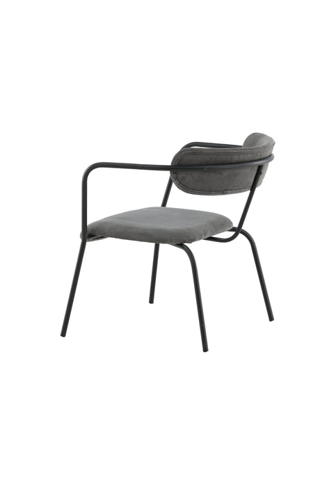 Duffy Sessel - grau/Polyester - Kord - Sessel - ALVAHOME