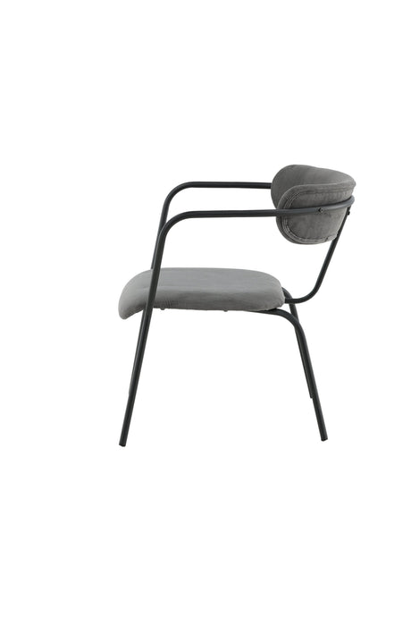 Duffy Sessel - grau/Polyester - Kord - Sessel - ALVAHOME