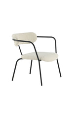 Duffy Sessel - off - white/Polyester - Teddy - Sessel - ALVAHOME