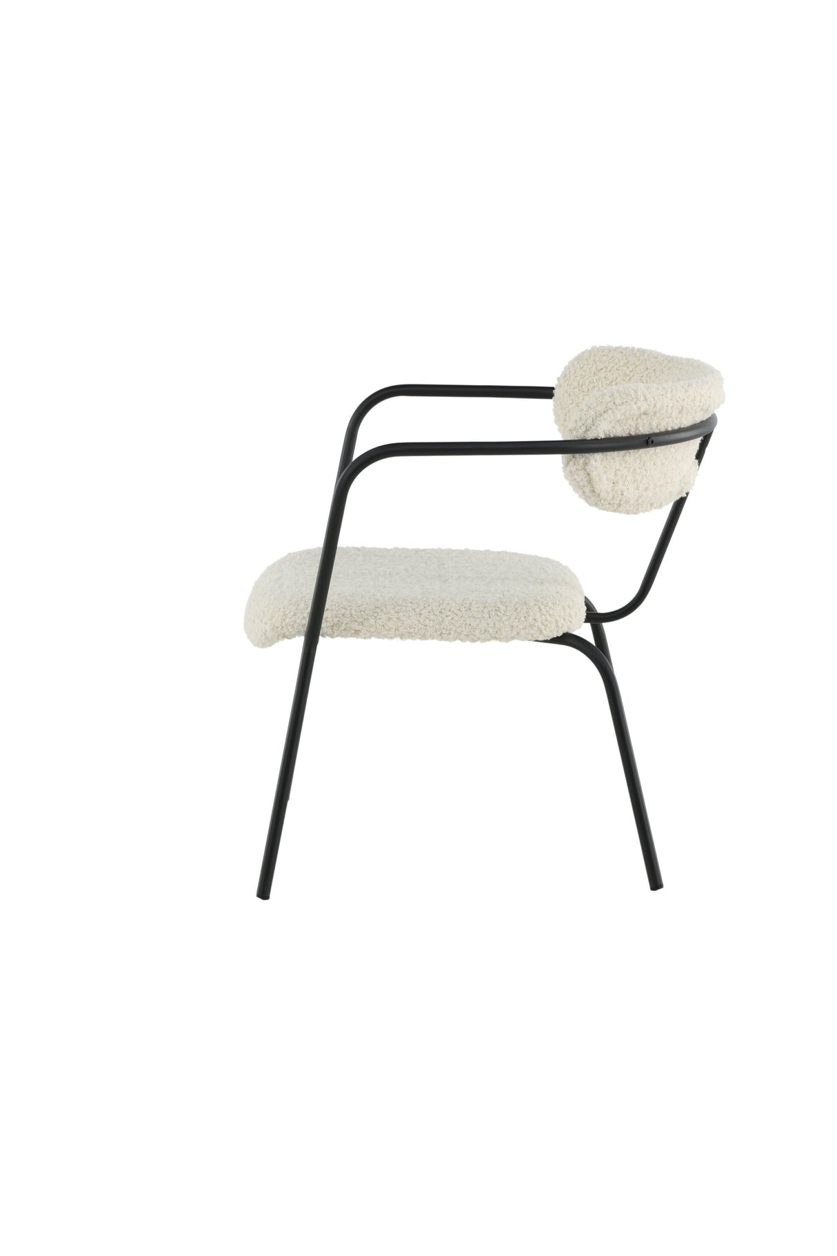 Duffy Sessel - off - white/Polyester - Teddy - Sessel - ALVAHOME