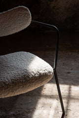 Duffy Sessel - off - white/Polyester - Teddy - Sessel - ALVAHOME