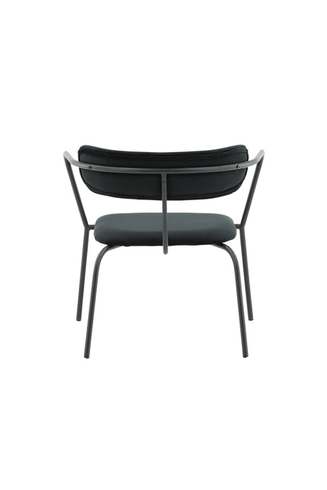 Duffy Sessel - schwarz/Polyester - Samt - Sessel - ALVAHOME