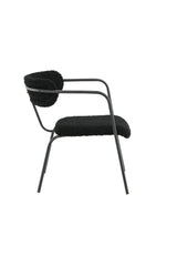 Duffy Sessel - schwarz/Polyester - Teddy - Sessel - ALVAHOME
