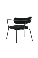 Duffy Sessel - schwarz/Polyester - Teddy - Sessel - ALVAHOME