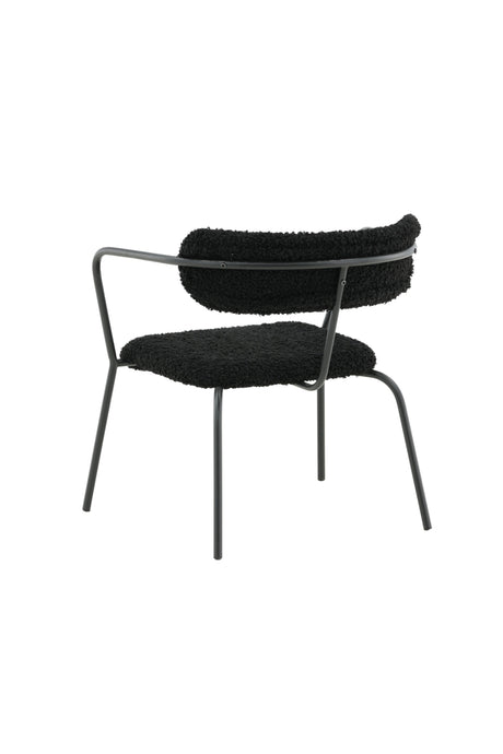 Duffy Sessel - schwarz/Polyester - Teddy - Sessel - ALVAHOME