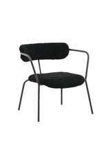 Duffy Sessel - schwarz/Polyester - Teddy - Sessel - ALVAHOME